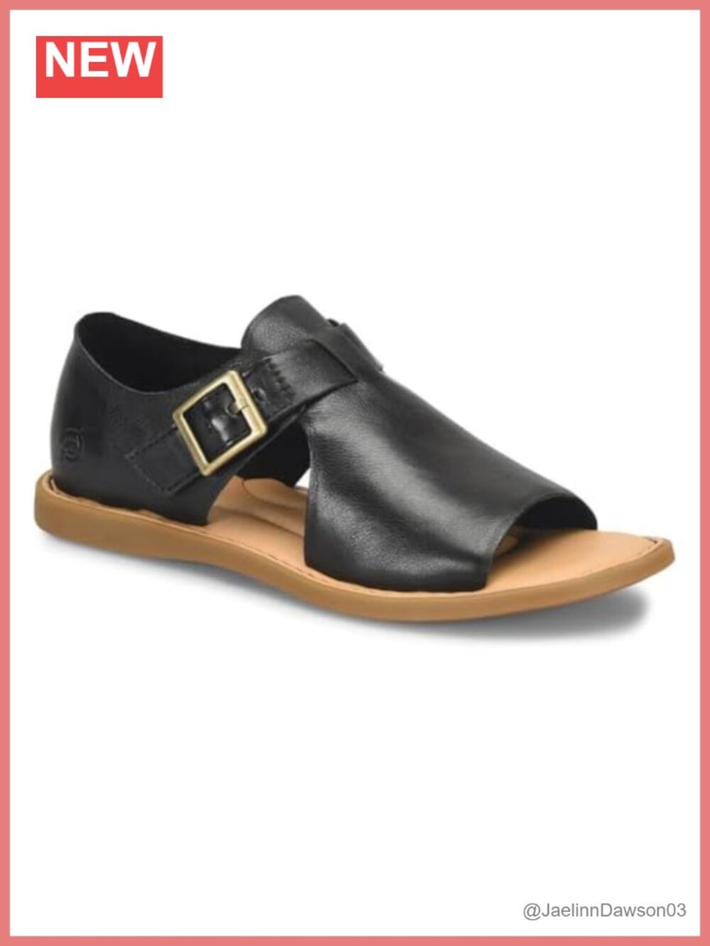 BORN Women's Ivey Sandals - Leather T-Strap Gladiator Flats